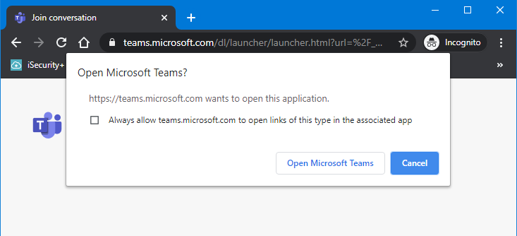 Microsoft Teams - vihdoinkin linkki